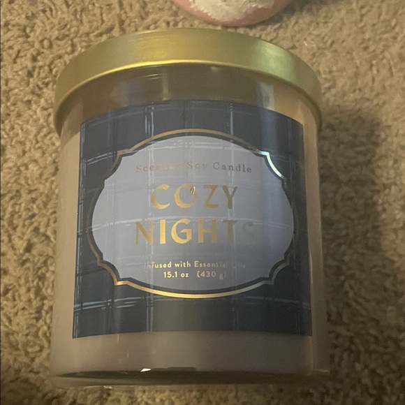 Opalhouse Cozy Nights Candle with Gold Lid - Picture 1 of 2